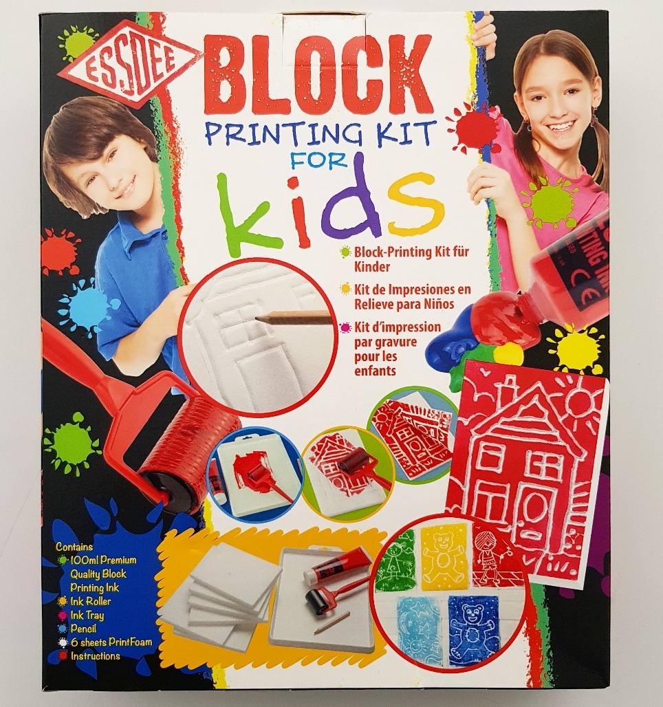 Block Printing Kit for Kids - FLAX art & design